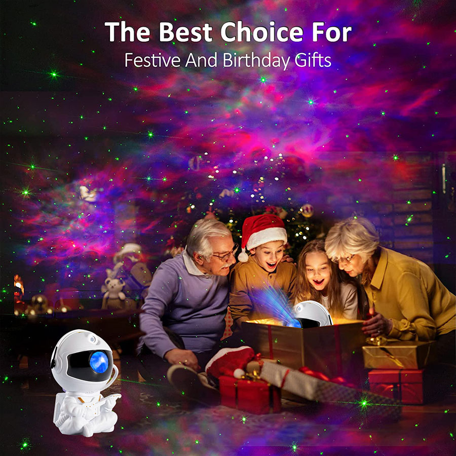 2022NEW Astronaut Projector Starry Sky Galaxy Stars Projector Night Light LED Lamp for Bedroom Room Decor Decorative Nightlights