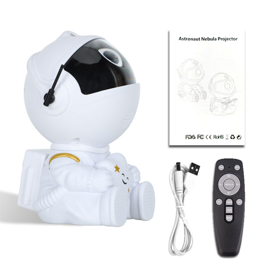 2022NEW Astronaut Projector Starry Sky Galaxy Stars Projector Night Light LED Lamp for Bedroom Room Decor Decorative Nightlights